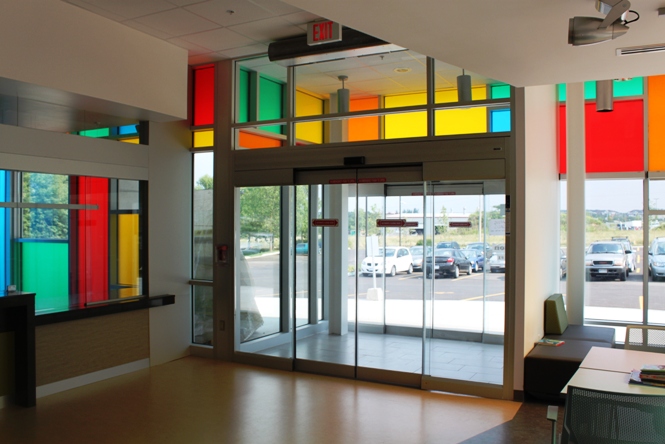 Sticker warna translucent sitename 